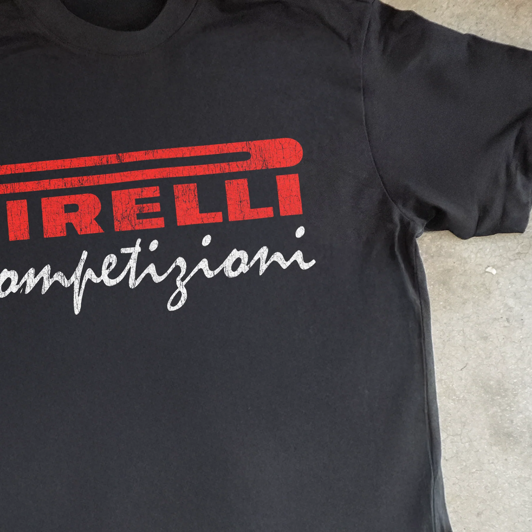 Pir3Lli Competizioni Heavyweight Washed T-Shirt - Image 3